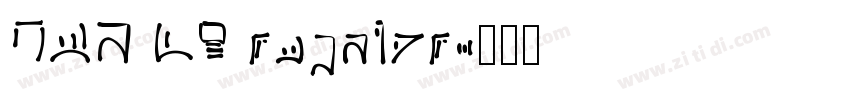 NEU F9 regular字体转换